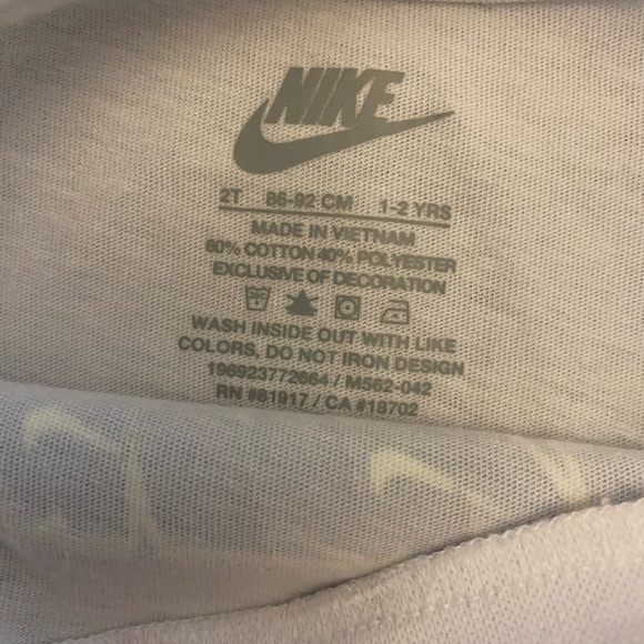 Nike Kids Heather Gray Leggings & long sleeve shirt - Picture 2 of 4